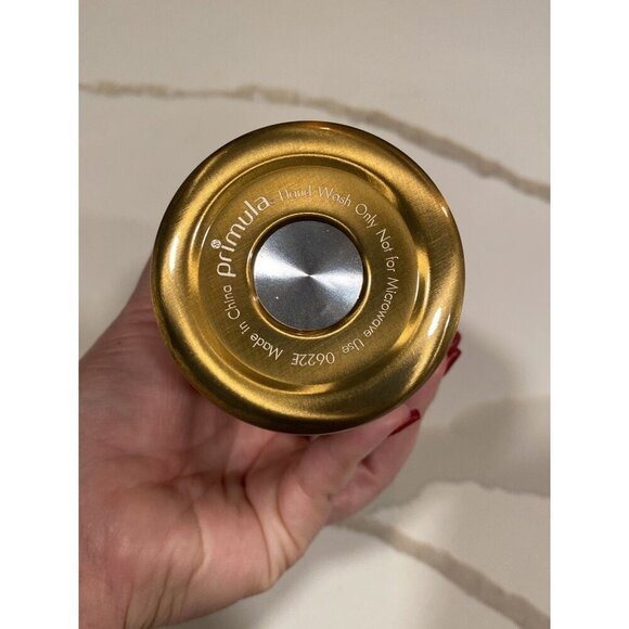 NWT Primula 20oz Gold Tumbler – Spill-Proof, Gift-Ready!- Father's Day! - Picture 3 of 4